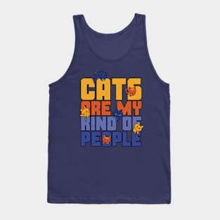 Cats are my Kind of People Tank Top